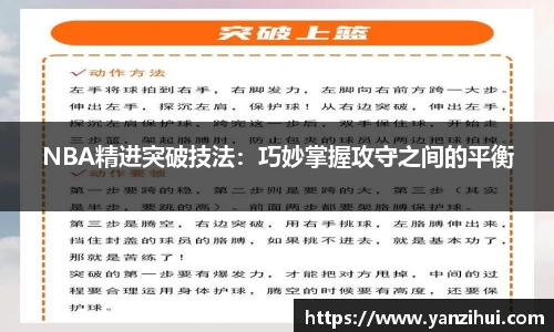 NBA精进突破技法：巧妙掌握攻守之间的平衡